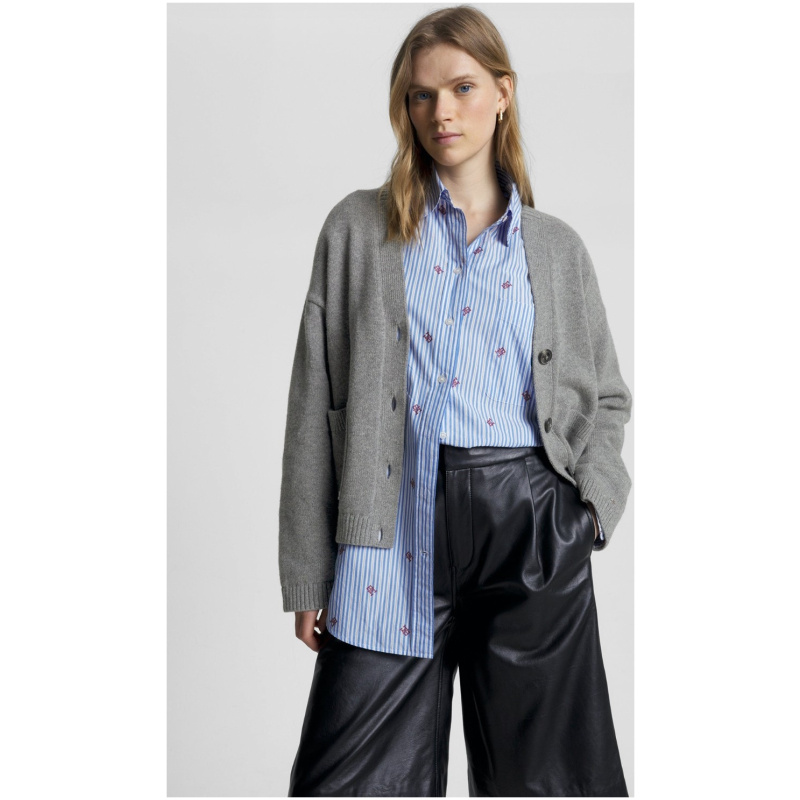 TOMMY HILFIGER Oversized v-nk cardigan